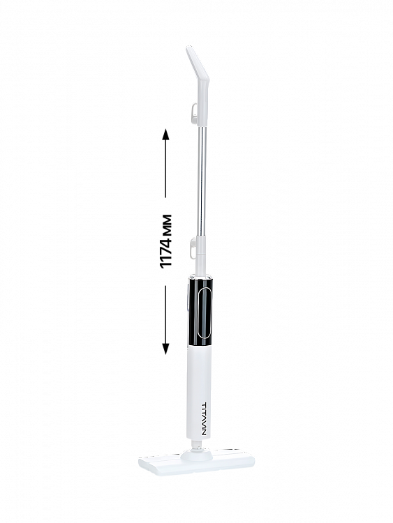 Паровая швабра с насадками для уборки дома TITAVIN TI-STM003